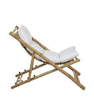 BigBuy Home Chaise Longue en Bambou (136 x 59 x 63 cm) Taille Unique