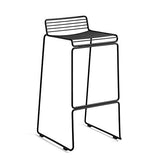 mds La Chaise Haute HEE par Hay VIT Aussi Bien Indoor qu'outdoor - Noir - Hauteur d'assise 65 cm