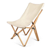 VVJYJF Chaise Pliante Extérieure,Toile Épaisse en Bois Massif Chaise Papillon Jardin Chaise de Camp de Plage Cadre en Aluminium et Tissu Oxford Léger Durable pour Camping Jardin