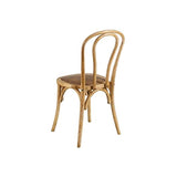 Tousmesmeubles Duo de Chaises Bois Naturel - Brett : Bois - L 42 x l 41 x H 89 cm - Neuf