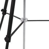 Festnight Lampadaire sur Pied pour Salon, Chambre ou Bureau E27 Noir et doré 51 cm