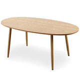 Menzzo Nolane Table Ronde, Bois,Métal, Taille Unique