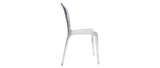 Miliboo Chaises empilables Design Transparentes (Lot de 2) THALYSSE