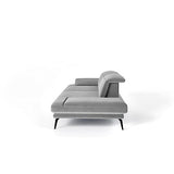Siblo Canape 2 Places - Deli 2 Collection Meubles de Salon - Confortable Canapé Convertible - Canapé 2 Places - Gris - 215x112x83 cm