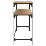 vidaXL Table Console chêne Sonoma 100x35,5x75 cm Bois d'ingénierie