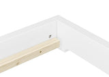 Erst-Holz Lit futon en Bois très Bas, Base idéale pour Combiner avec futon, Surface 160x200 cm V-60.47-16, Accessoires:sans Accessoires
