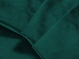 Milo Casa Fauteuil Velours, Carla, 1 Place, Vert Bouteille, 82x78x75