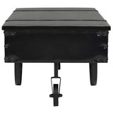 vidaXL Table Basse MDF et Bois de Sapin Table d'Appoint Table de Salon Décor