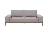 Marque Amazon - Movian 2 places - Canapé en tissu, style moderne, beige