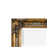 Rococo by Casa Chic - Grand Miroir Rectangulaire - Style Baroque Shabby Chic - 90x60 cm - Or