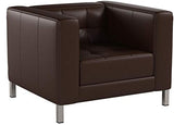 Relaxima Standing Fauteuil Fixe Bois Chocolat 97 x 89 x 71 cm