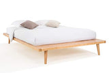 Orient Lit Plateforme 160 x 200 en Bois Chêne