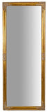 Miroir à accrocher vertical/horizontal, 72 x 3 x 180 cm, finition or vieilli