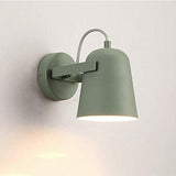 NZDY Creative Iron Nordic Applique Murale Éclairage de Chevet Appliques Murales E27 Base Lanterne Murale Luminaire Applique Murale Pour Salle À Manger Restaurant Café Applique Murale,Vert