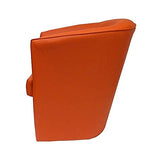 LIBEROSHOPPING.eu - LA TUA CASA IN UN CLIK Fauteuil de Chambre en Cuir écologique Valentina rembourré de Haute qualité (Orange)