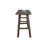 Paris Prix - Console en Bois Janko 140cm Marron