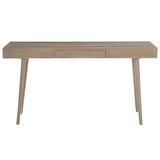 Paris Prix - Console 1 Tiroir en Bois Ayana 150cm Naturel