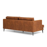 Kave Home - Canapé Tanya 2 Places rembourré Marron Clair 183 cm