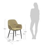 Kave Home - Chaise Konna Moutarde