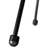 TecTake 800729 2 Fauteuils Acapulco de Jardin de Salon Design rétro, pour Un Usage en intérieur et extérieur - Plusieurs Couleurs - (Noir | no. 403302)