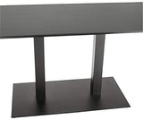 Générique Table à Diner Design JAKADI Black 70x150x75 cm