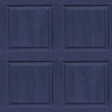 Arthouse Papier peint bleu marine délavé - Effet imitation lambris - Effet grain de bois visible - Facile à installer - À coller sur un mur ou une pièce entière - Très tendance - 909601