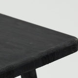 House Doctor Banc Nadi Noir, Product Size:l: 81 cm, w: 38 cm, h: 43 cm