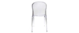 Miliboo Chaises empilables Design Transparentes (Lot de 2) THALYSSE