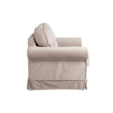 Paris Prix - Fauteuil Design romuald 102cm Beige