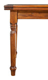 Biscottini Table à Manger Extensible 180x80x90 cm Made in Italy - Table Salle à Manger Extensible en Bois Massif - Table Bois Salle a Manger