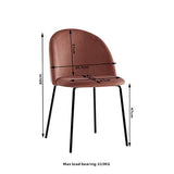 EMT CASA Lot de 2 Chaises Scandinave Chaise de Salle à Manger Chaises en Velours Rose Pieds en métal Imitation Bois (Vert)