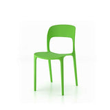 MOBILI FIVER, Lot de 4 Chaises de Salle à Manger Amanda, Vert, 42 x 55 x 83,5 cm
