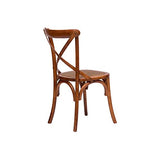 Biscottini Chaise de cuisine en bois 86 x 42 x 46 cm | Chaises de cuisine en bois Made in Italy | Chaises vintage pour salle à manger | Chaises bois cuisine et jardin