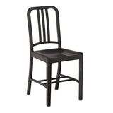 SKLUM Chaise de Jardin Army Noir