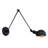 Extérieur Lampe Murale Intérieure, Super À Manches Longues Télescopique À Trois Pièces Décoration Forgé Lampe De Fer Club Cafe Nuit Supérieure Lampe Murale Blanche,1