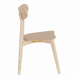 Kave Home - Chaise Safina Finition chêne