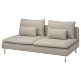 Ikea SÖDERHAMN Fridtuna Canapé 3 places Beige clair