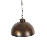QAZQA magna licht88 - Suspension Rustique - 1 lumière - Ø 340 mm - Brun rouille - Industriel,Rustique - Éclairage intérieur - Salon I Chambre I Cuisine I Salle à manger