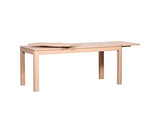 KEO Malo Table de séjour 8 Personnes et avec Les 2 allonges (vendues séparement) 12 personness, Bois, 180 x 90 x 77 cm