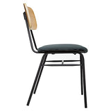 Atmosphera Chaise Style écolier Grise Ataki