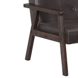 vidaXL Fauteuil Chaise de Chambre à Coucher Siège de Salon Meuble Mobilier de Salon Maison Intérieur Salle de Séjour Bureau Gris Cuir Véritable