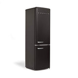 CREATE /FRIDGE STYLANCE/réfrigérateur Combi 244L Noir Design et style rétro vintage