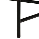 vidaXL 2X Tables MDF Recouvert de Laiton Table d'Appoint Table Basse Salon