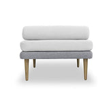 Marque Amazon - Movian Afsan - Lit de jour, 188 x 85 x 60 cm, Gris foncé/gris clair