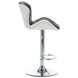 Tabouret de Bar en Cuir synthétique Marron