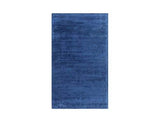 Tapis rectangulaire - Tapis en Viscose - Bleu foncé - 160x230 cm - GESI