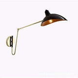 LieXing Loft Moderne Bras Rotatif Bouche De Canard Applique Murale Cuisine Cuisine Chambre Creative Iron E14 Applique Éclairage