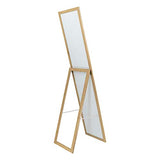 BD ART Miroir sur Pied Rectangulaire Shabby, Couleur Chêne 36 x 156 cm