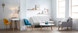 Miliboo Canapé Convertible scandinave 3 Places Gris Arya