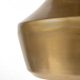 QAZQA Rétro Suspension/Lustre/Luminaire/Lumiere/Éclairage Vintage ronde Dorée - Duke C Métal Doré Rond E27 Max. 1 x 40 Watt/intérieur/Salon/Cuisine